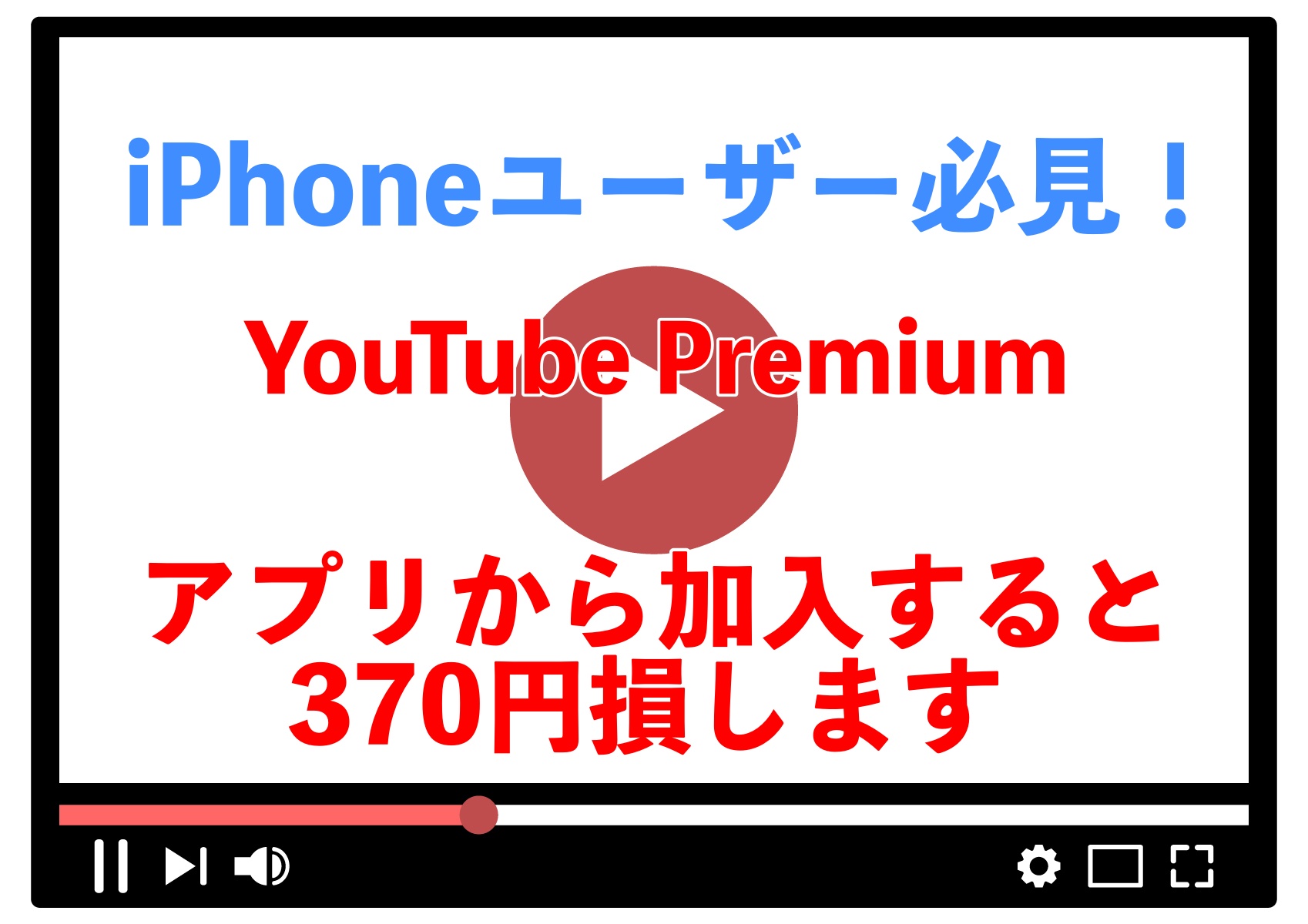 Iphoneユーザーは要注意 Youtubeプレミアムはアプリから加入すると370円損します テクに狩る